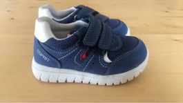 Blaue Esprit Kinderschuhe Grösse 22 mit Klettverschluss