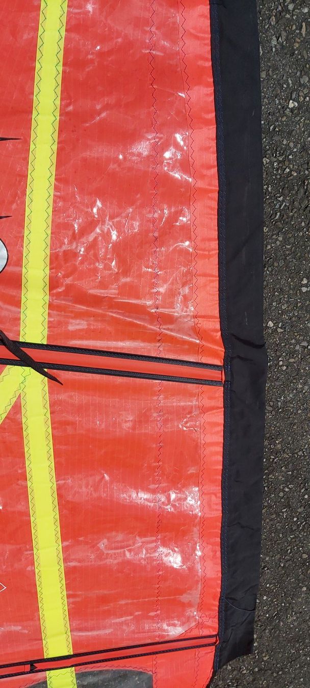 Surf: Simmerstyle Windsurfsegel 3.5 m2 – Usato da Uffikon venduto da san123day 8