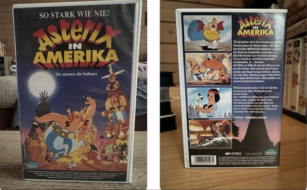 Tutti i VHS: diverse VHS Asterix u Obelix – Usato da Aadorf venduto da Schwarzschlumpf1972