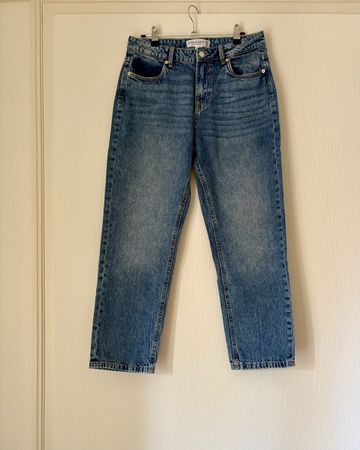 Jean regular (droit) Stradivarius, mom fit, taille 40