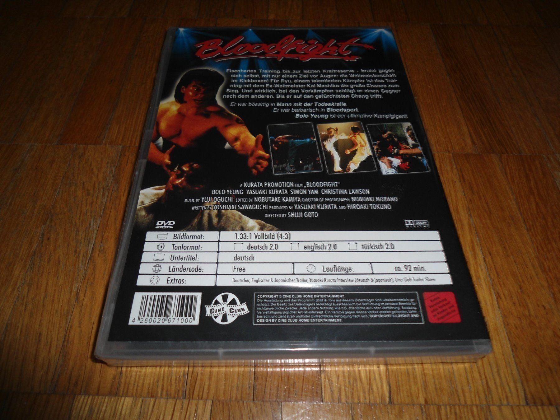 Alle DVDs: Bloodfight - UNCUT – Neu und originalverpackt aus Basel von havsok 1