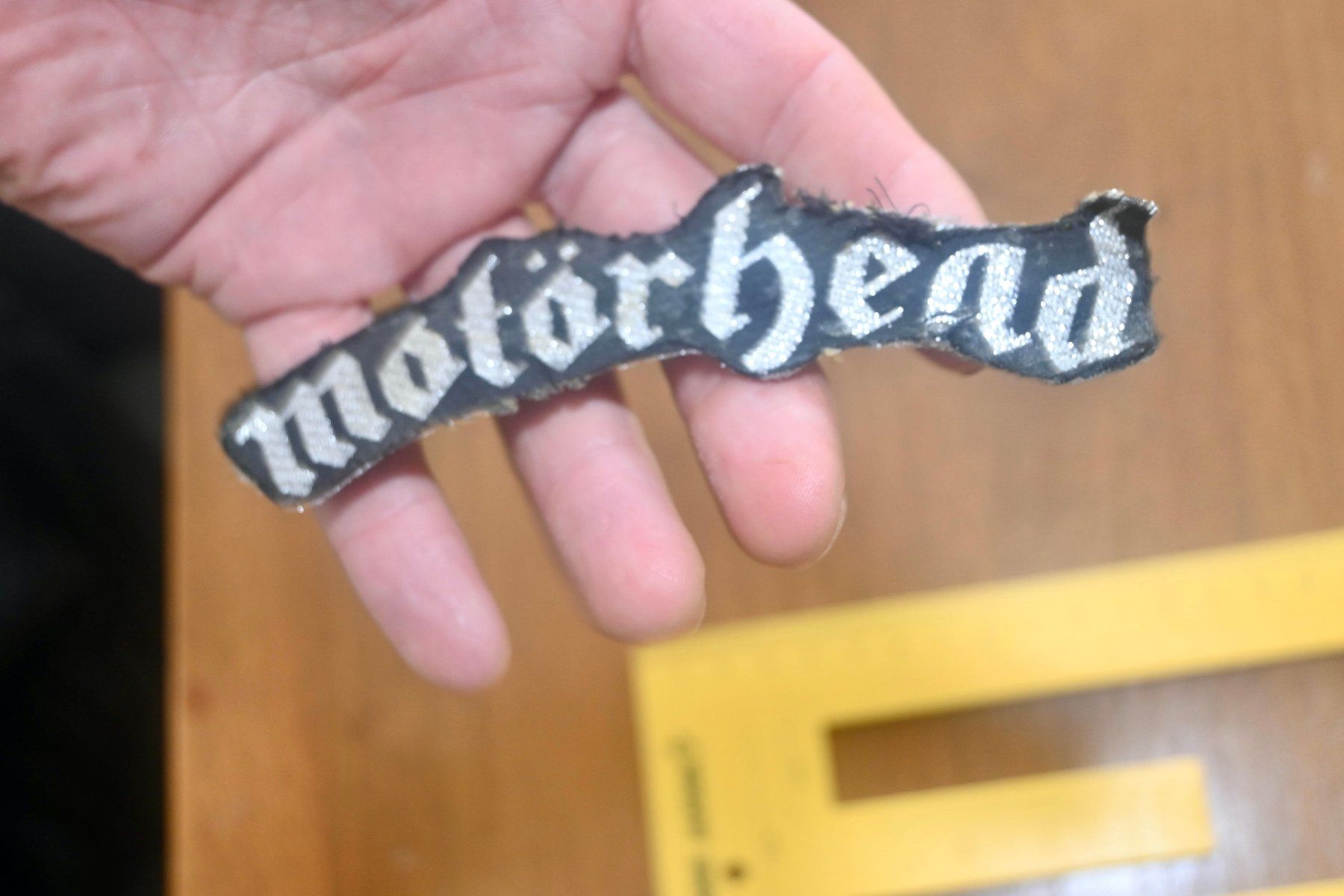 Dischi in vinile: VINTAGE Motörhead PATCH schriftzug BADGE – Usato da Pfaffhausen venduto da mono_rec 4