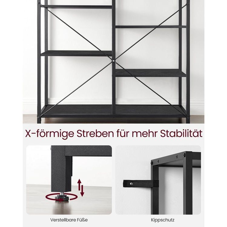 Scaffali: Bücherregal mit 5 Ebenen Standregal MARLON – Nuovo e nell'imballaggio originale da Lachen SZ venduto da MAMORU-MOEBEL 2