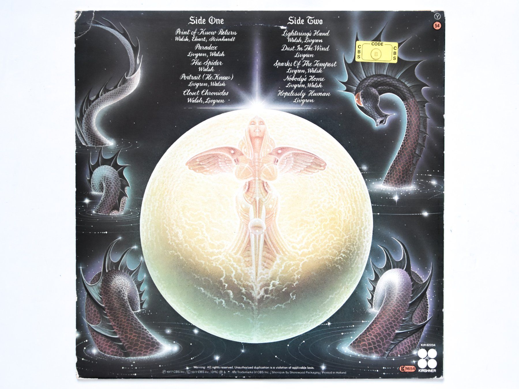 Schallplatten: Kansas - Point of Know Return – Gebraucht aus Belmont-sur-Yverdon von ag97 1