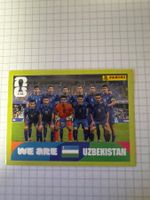 Panini Sticker WM 2026, UZB 13 Team-Foto