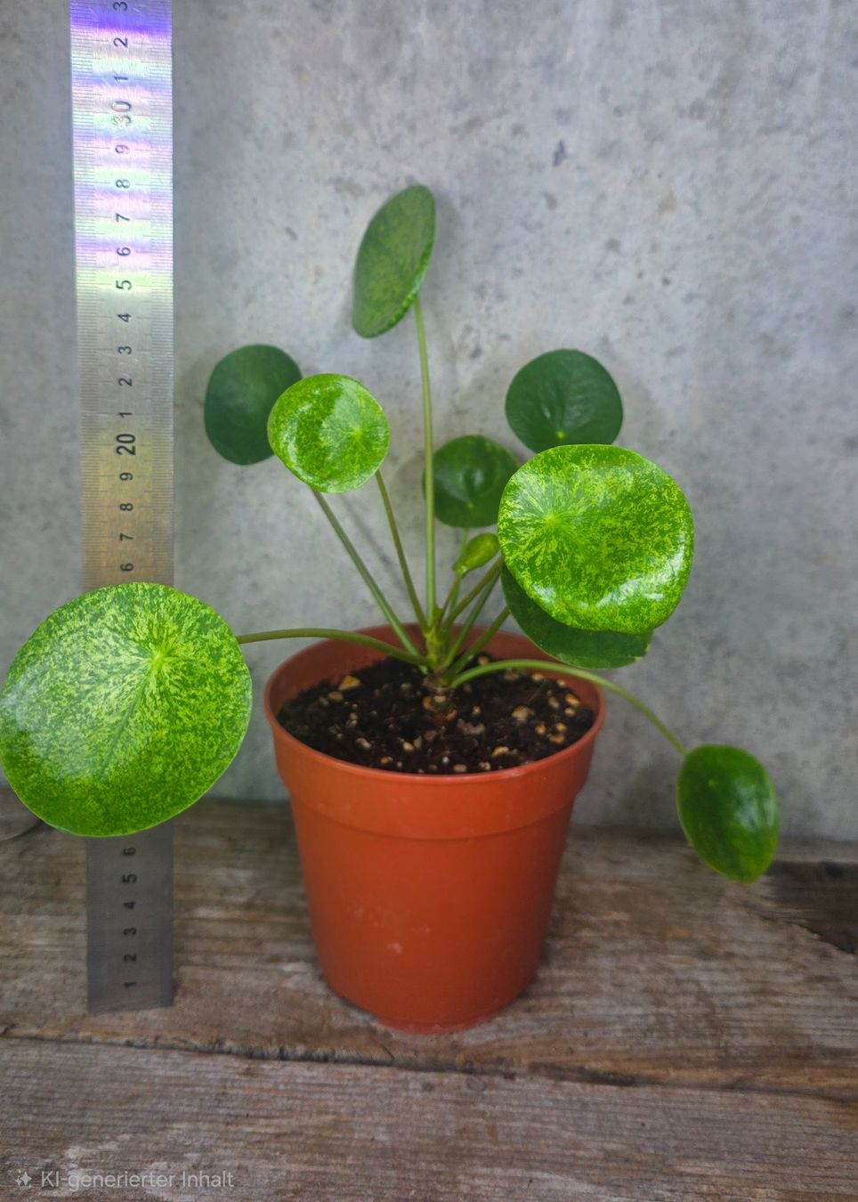 Pflanzen & Samen: Pilea peperomioides 'Mojito' – Neu (gemäss Beschreibung) aus St.Erhard von Plumilandschweiz 1