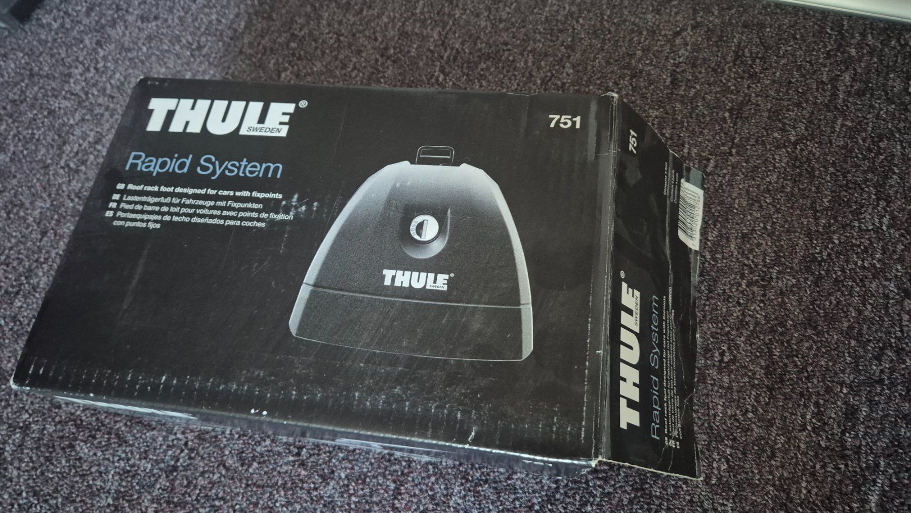 Thule Portapacchi: Thule Dachträger Rapid System – Usato da Frauenfeld venduto da guidi64 1