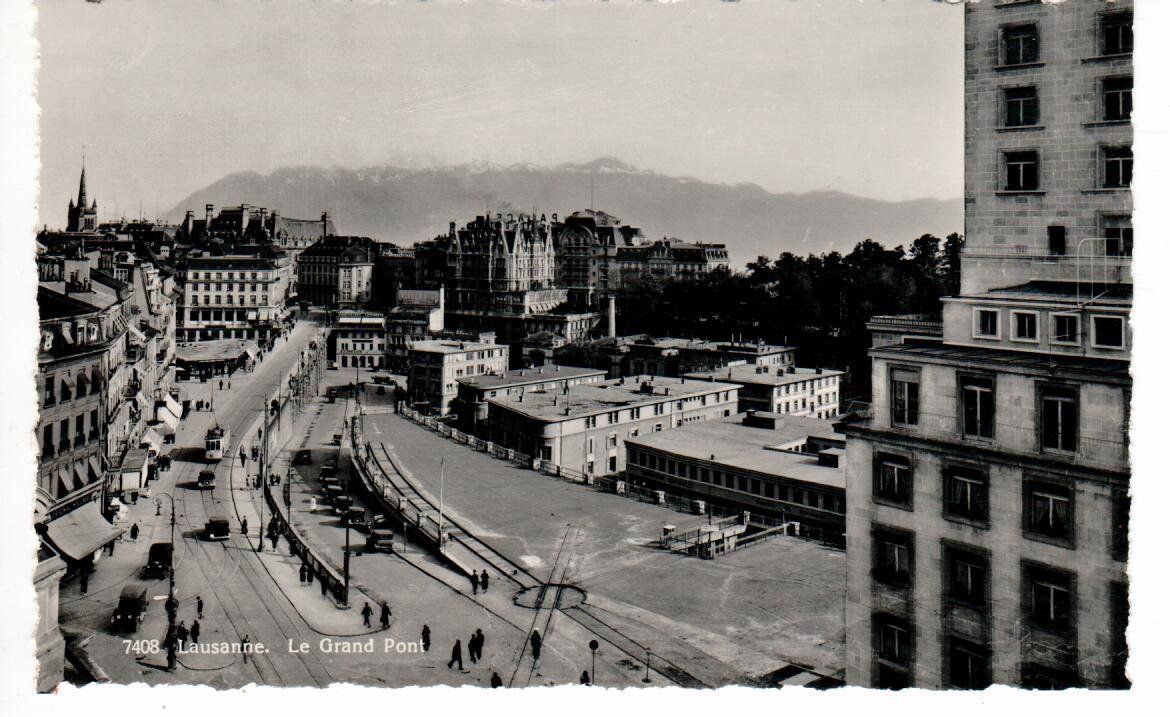 Cartes postales: Lausanne – D'occasion à Wolhusen par Curver9