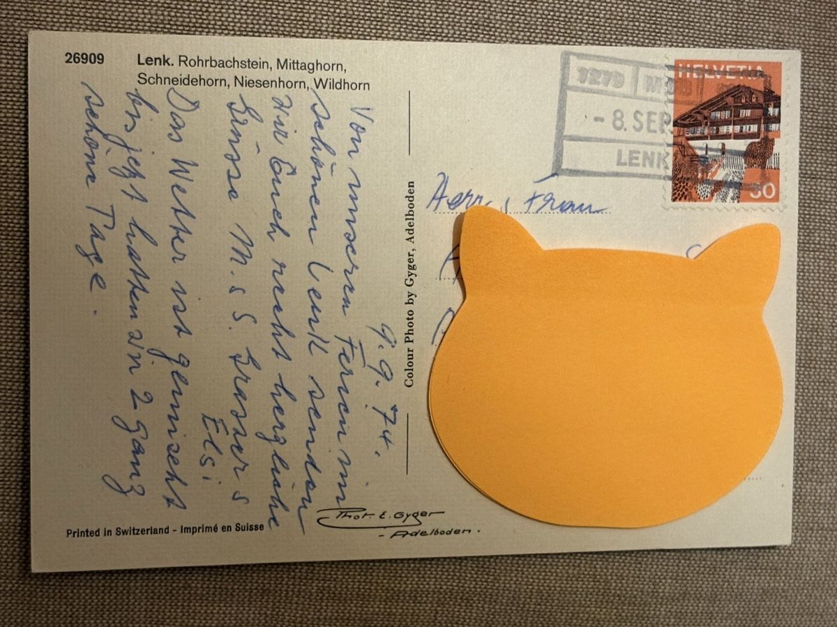 Cartoline postali: AK von Lenk – Usato da Rümlang venduto da Kartenpost1 1