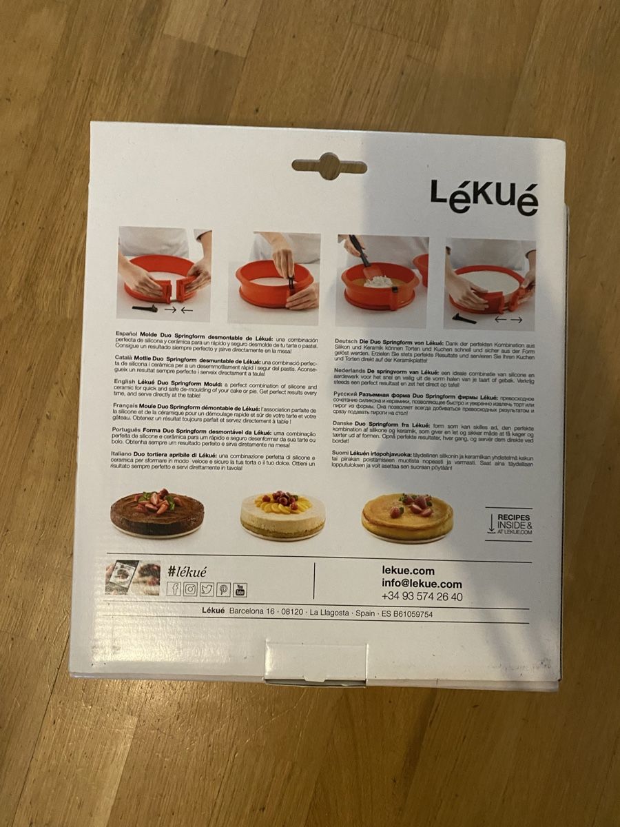 Betty Bossi Teglie da forno: Backform für Cheesecake – Nuovo e nell'imballaggio originale da Endingen venduto da Fonsi30 1