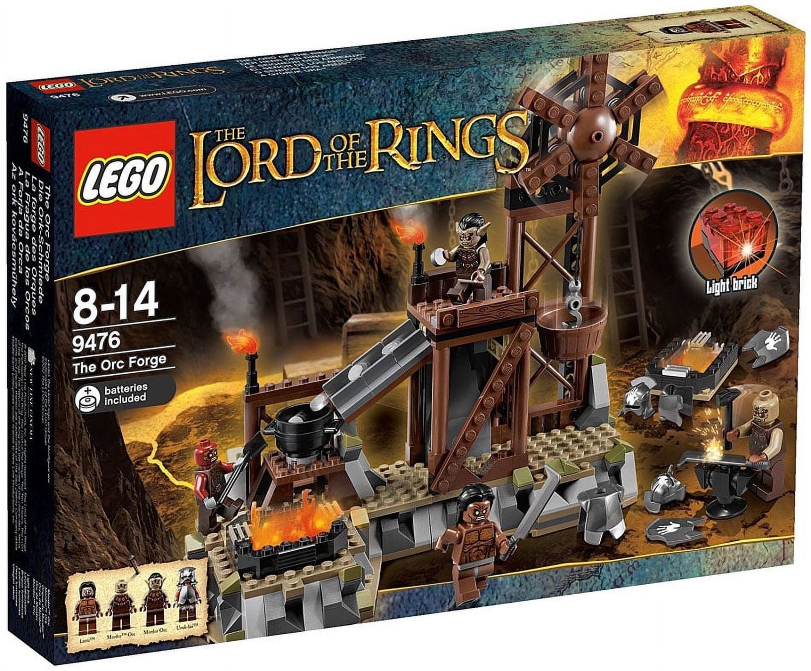 Lego Giocattoli: Lego Herr der Ringe - Die Ork-Schmiede #9476 – Usato da Arlesheim venduto da Only_NV