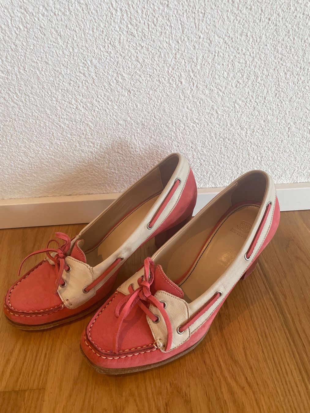 Navyboot Scarpe da donna: Navyboot Leder Pumps 37 Pink – Usato da uster venduto da 2017c 1