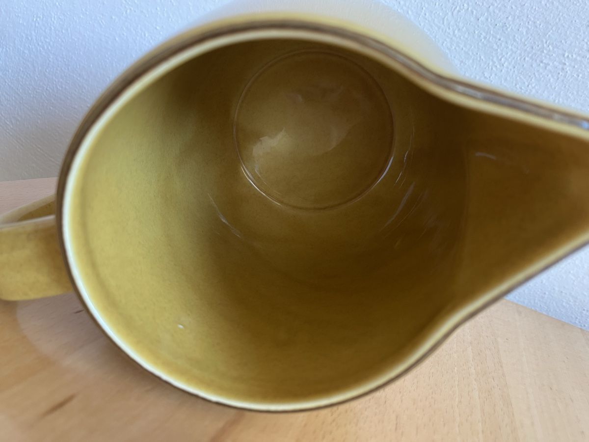 Rössler Karaffen: Rössler Krug Senfgelb 1 Liter – Gebraucht aus Schwarzenburg von Michellu 6