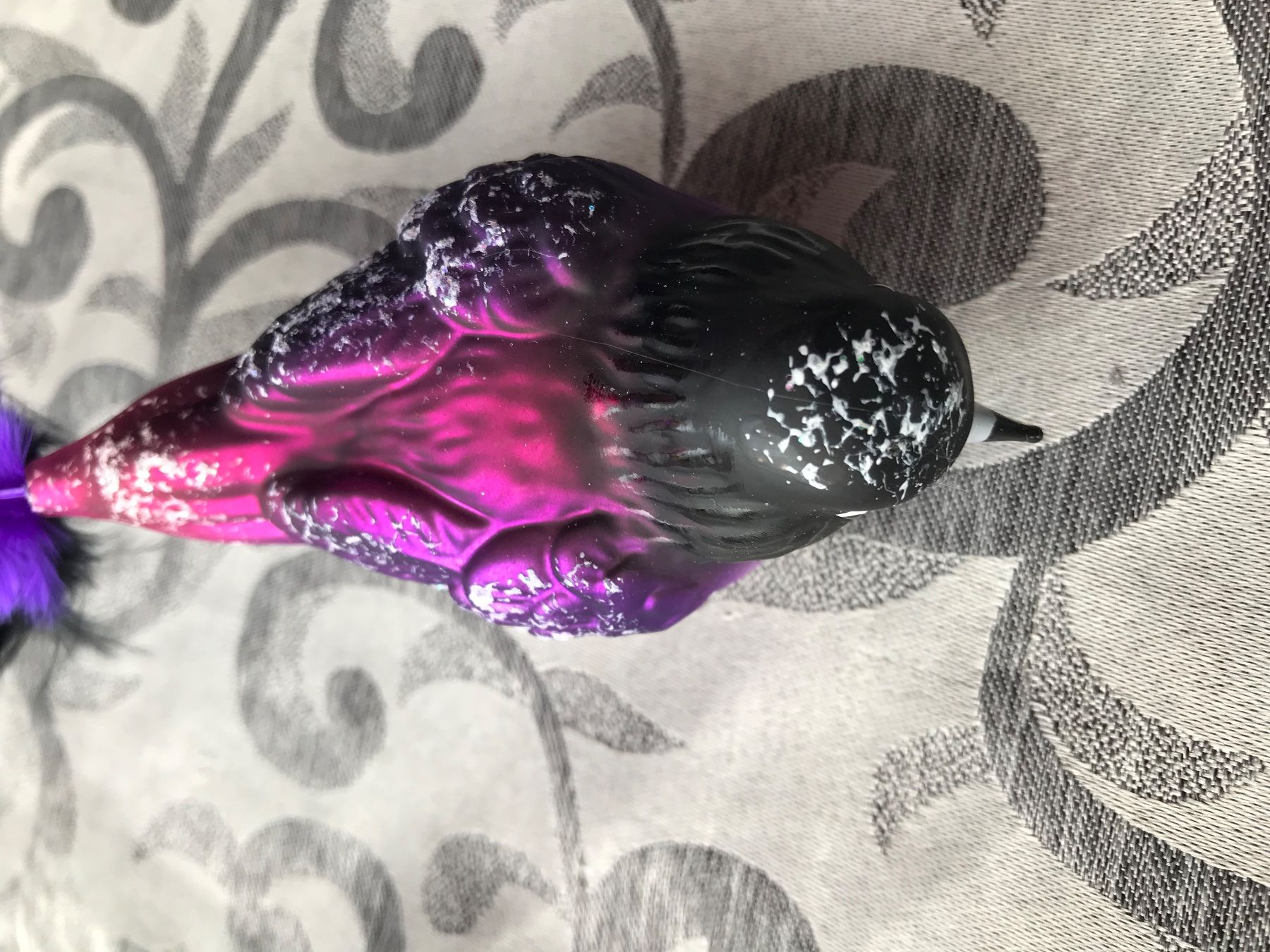 Tutte le decorazioni: Amethystglanzstar Vogel Christbaumschmuck – Nuovo e nell'imballaggio originale da Alpnach Dorf venduto da marvo 3