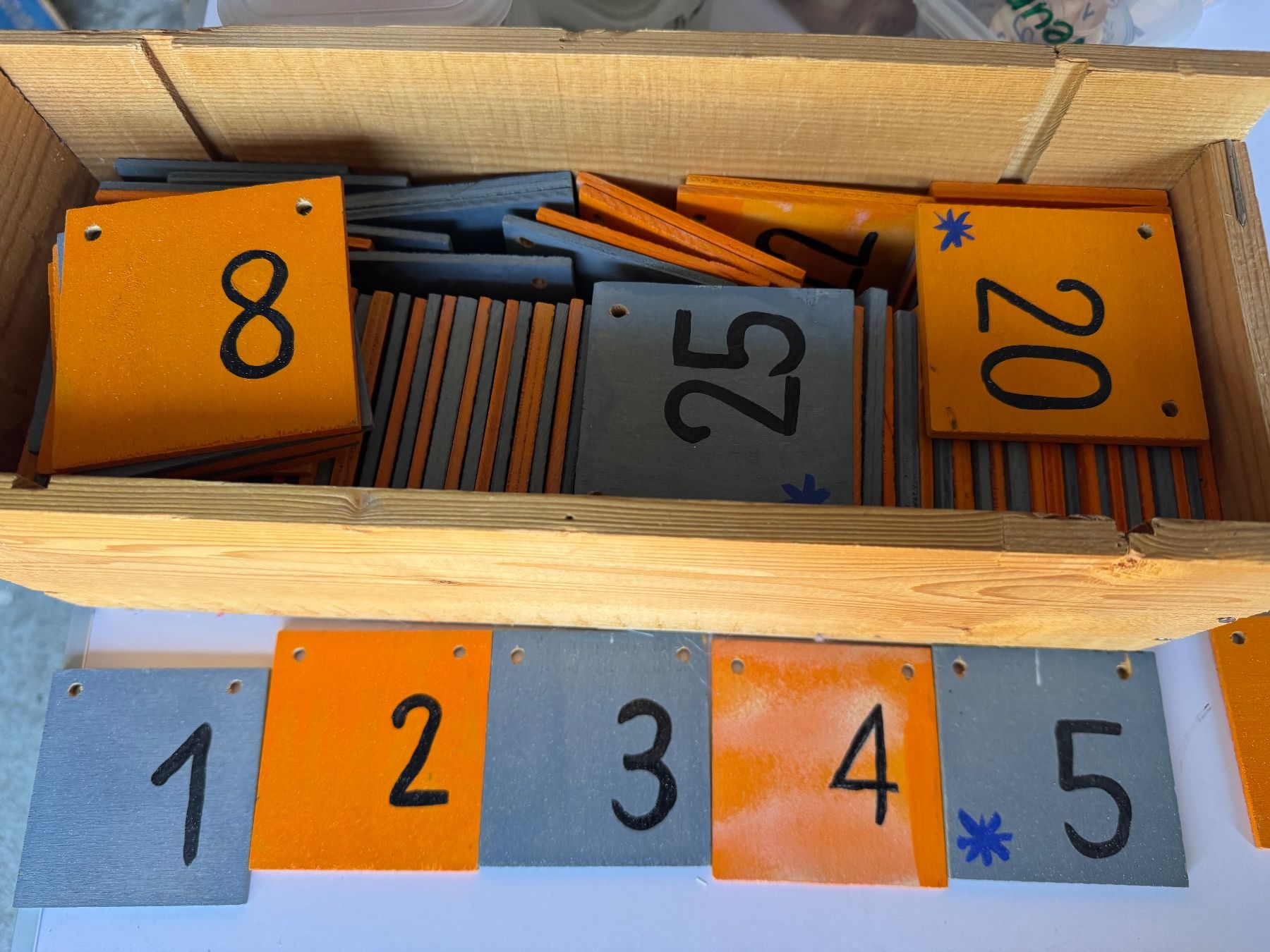 Spielzeuge: Viele, teils selbst angefertigte Materialien – Gebraucht aus Oberuzwil von gab_fd8j