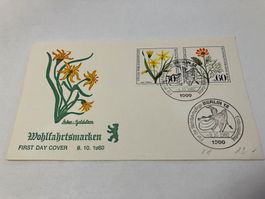 Blumen FDC  1980