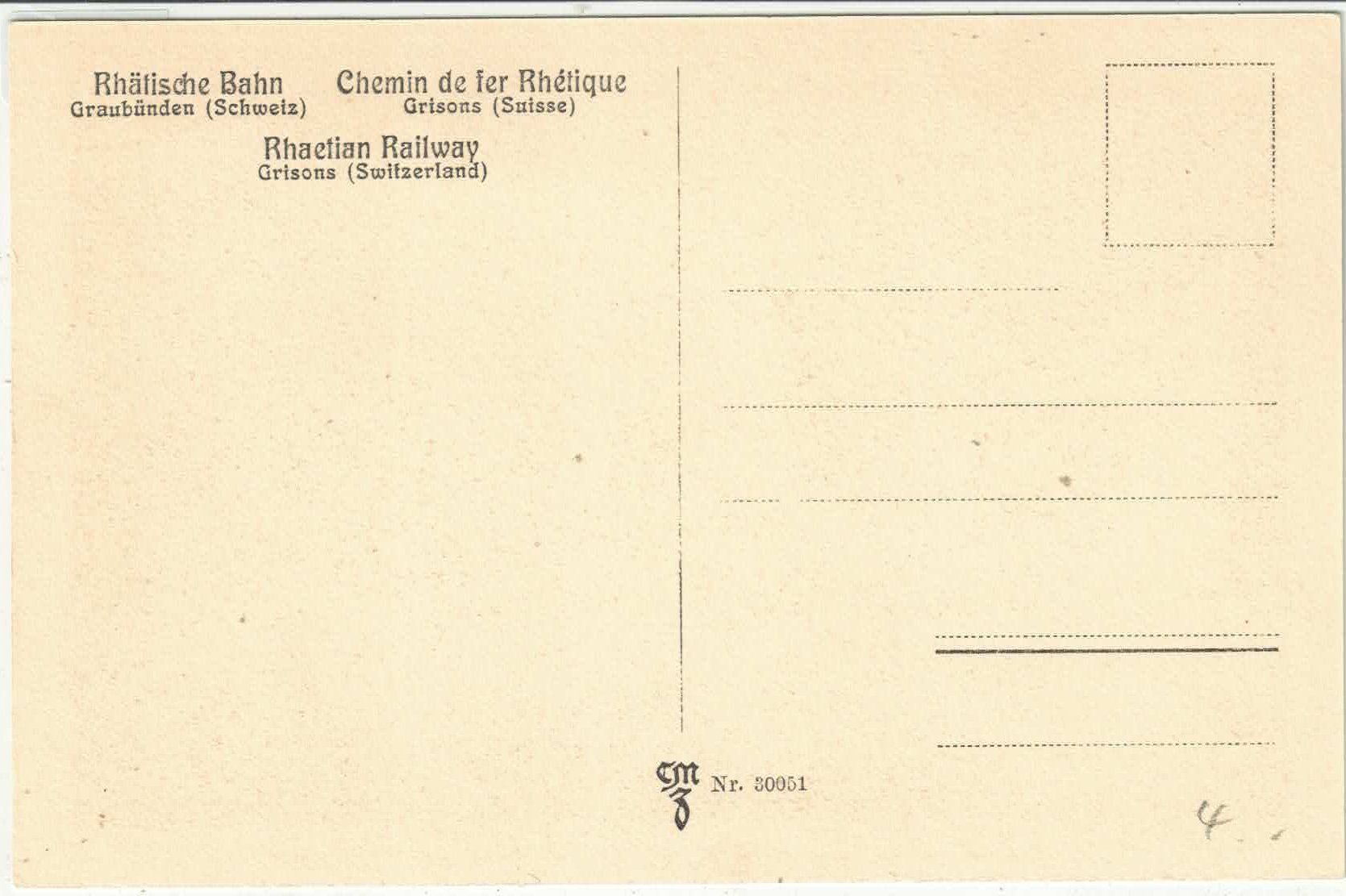 Cartoline postali: Schiers - Prättigau – Usato da Ettingen venduto da Kartenplanet 1