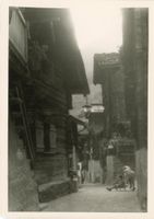 Grimentz   VS   -   Partie du village        en 1963
