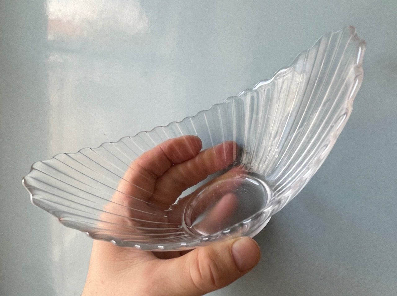 Bicchieri: 4er-Set Glas-Desssertschale "Schiff" – Usato da Buchs SG venduto da Handyman77 1