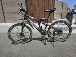 Montana 800 MX Mountainbike 26", Schaltung & Scheibenbrems