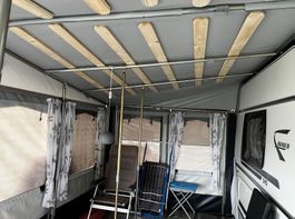 Winterschutz Wohnwagenvorzelt