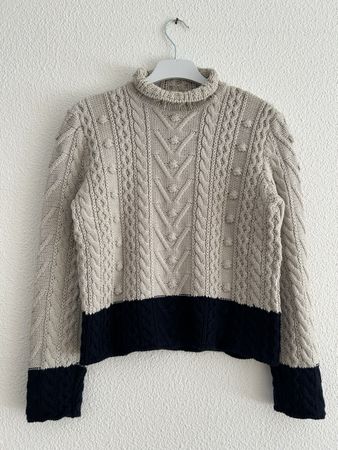 Pull chaud Alain Manoukian, taille S-M, parfait pour l'hiver