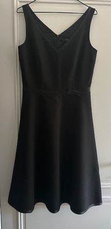 Kleines Schwarzes Cocktail Kleid, A Linie, 60s, ausgestellt