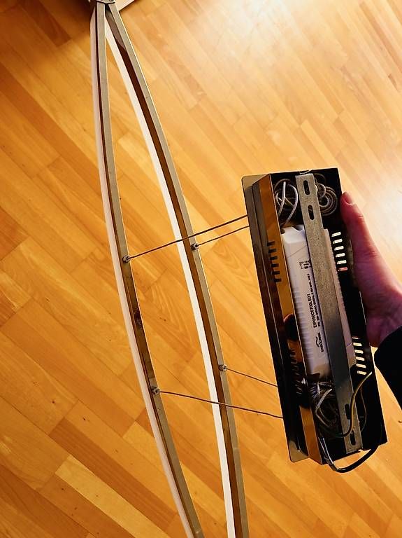 Lustres & lampes de plafonds: Design Hängeleuchte Chrom – D'occasion à Steinen par jul_w6xb 1