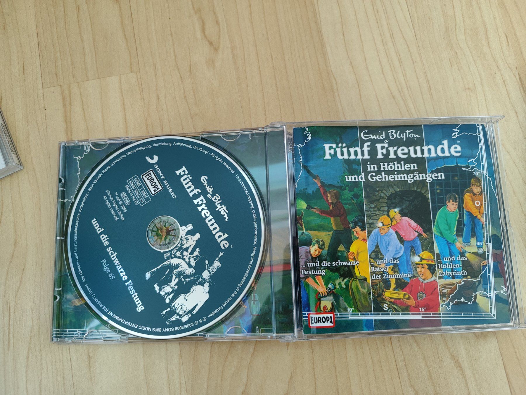 CD: Fünf Freunde 3 Hörspiele auf 3 CD's & ein Buch – Usato da Seon venduto da Mandes1 3