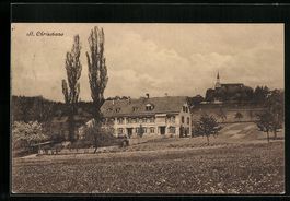 Basel-St. Chrischona, Hotel und Kirche i