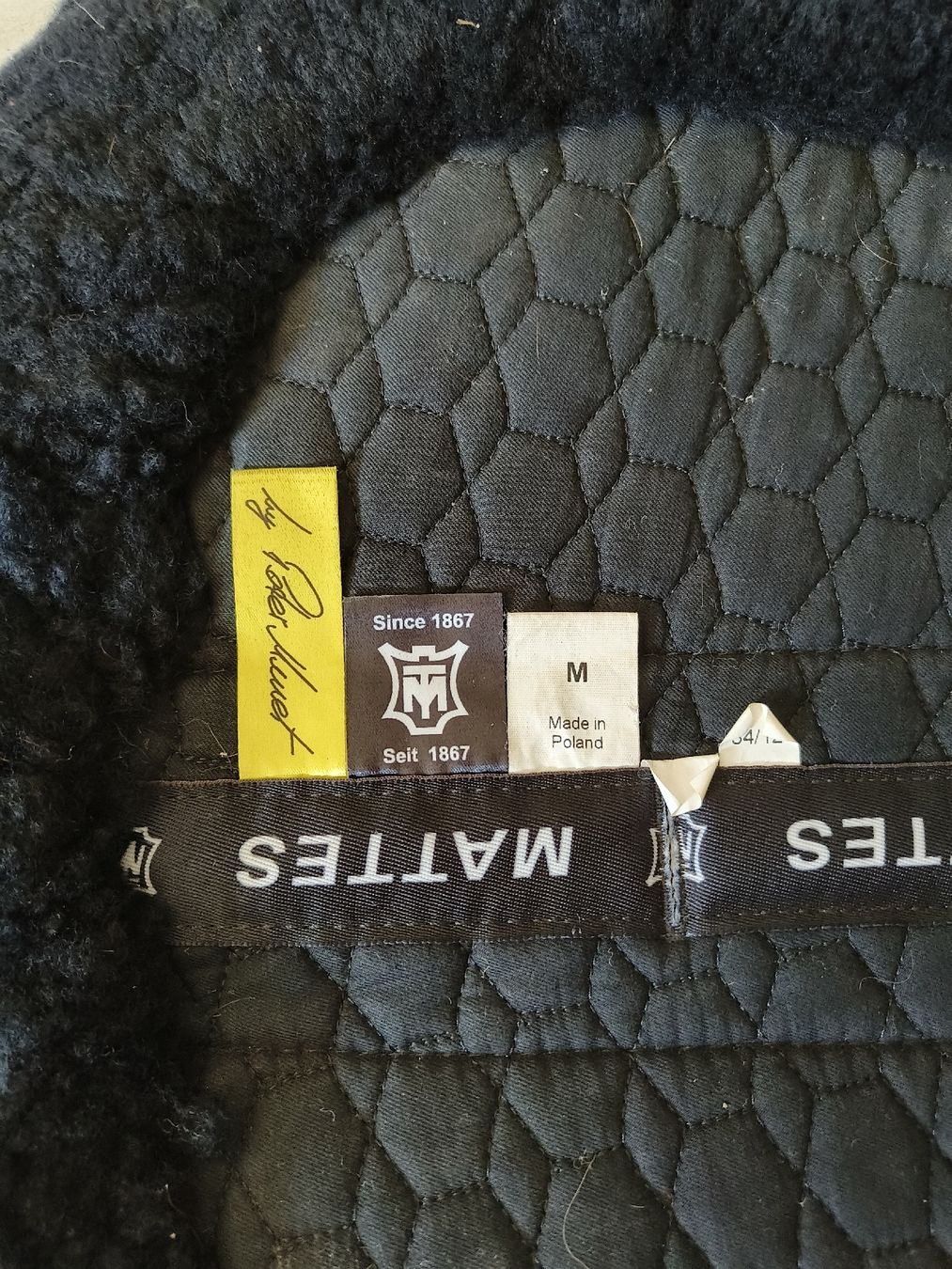 Selle & Accessori: Lammfell Sattelunterlage Grösse VS,M – Usato da Gurmels venduto da be_olivia