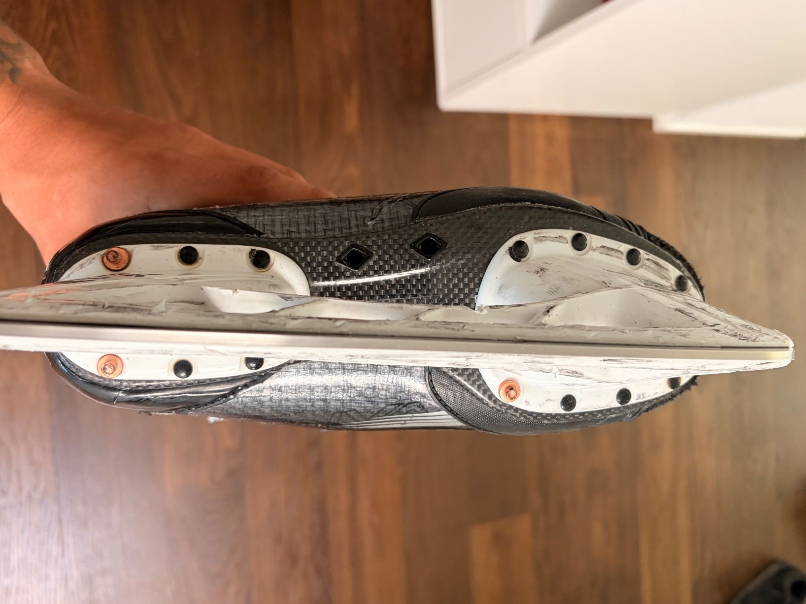 Bauer Patins à glace: Eishockey Schlittschuhe Bauer Vapor hyperlite Customskates – D'occasion à Port par cmu_8d7r 3