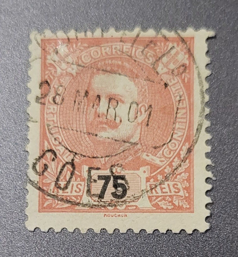 Tous les timbres: Portugal 1895 briefmarke – D'occasion à St Gallen par Stampsalshobby