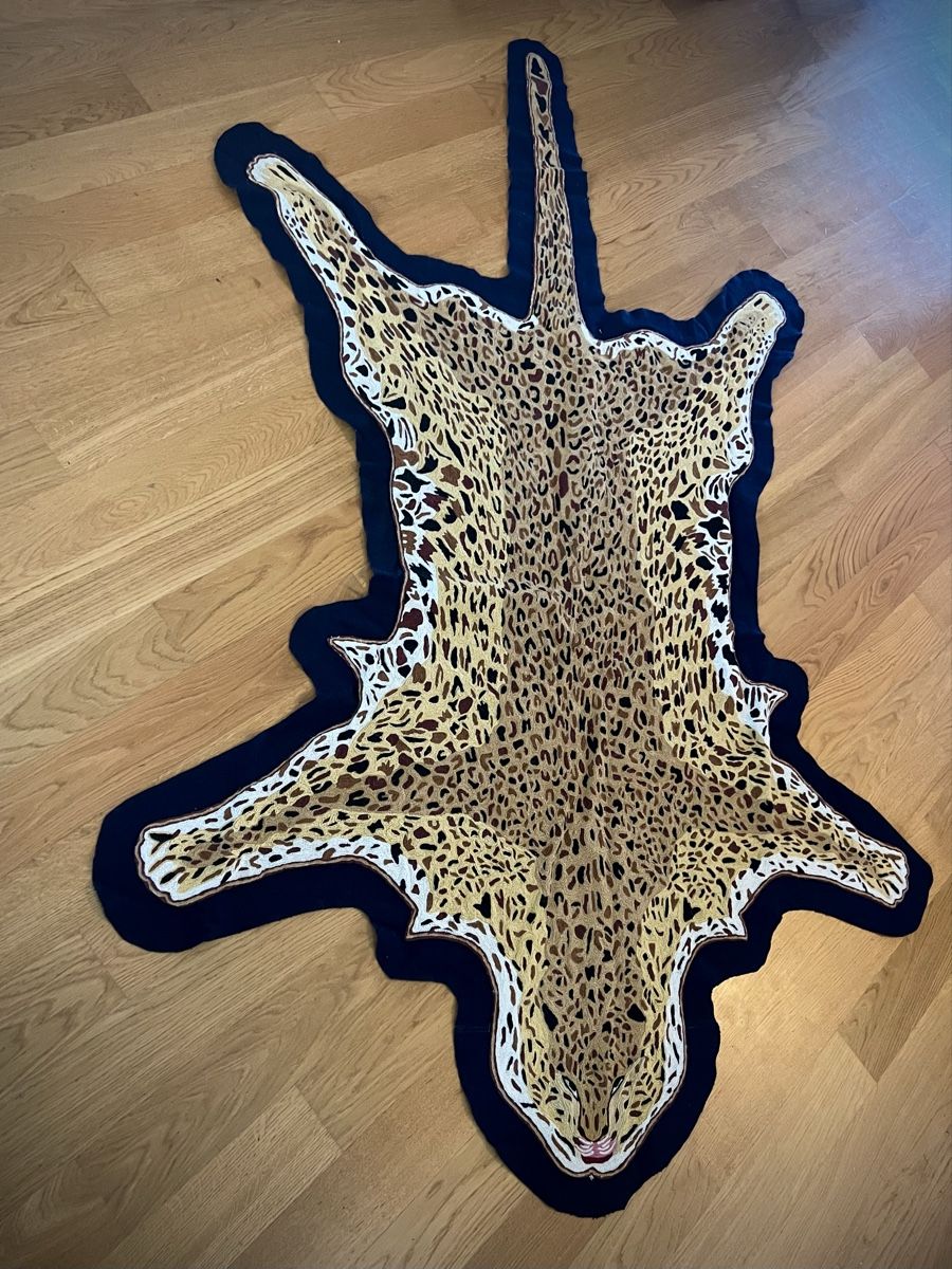 Tappeti: Leoparden Teppich Wolle 100% handmade – Nuovo (secondo la descrizione) da OBERRIEDEN venduto da legpit 9