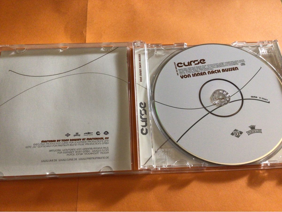 CD: Curse "Von Innen Nach Aussen" CD Albúm 2001 – Usato da Steinach venduto da Quarkie 1