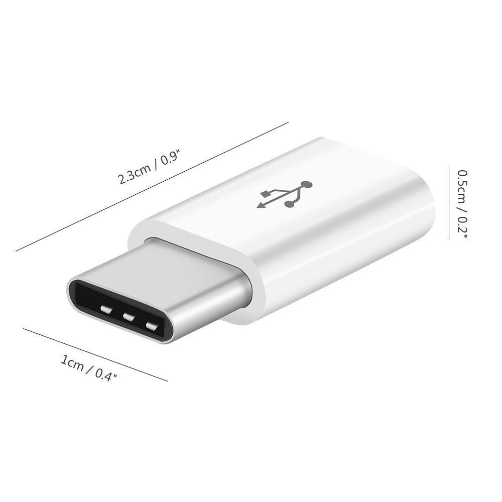 Laufwerke & Adapter: iphone 16 plus pro max/15p -2xAdaptateurs Micro USB à type C – Neu und originalverpackt aus Morges von DigiAC 3