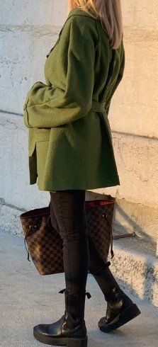 Mäntel: Manteau vert en laine UNIQUE – Neu und originalverpackt aus St-Imier von goodber 3
