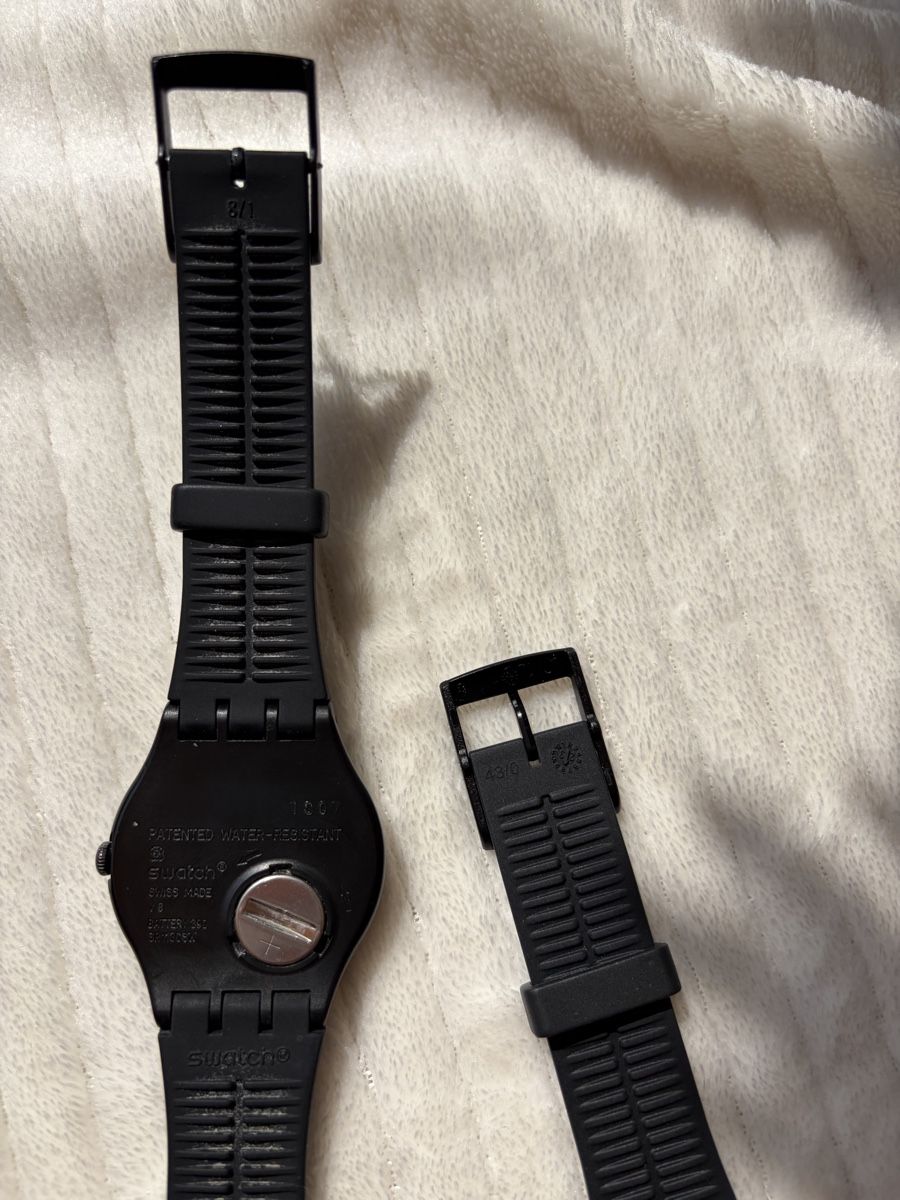 Swatch Orologi: Ältere Swatch New Gent mit Ersatzband – Usato da Möhlin venduto da seerose6 5