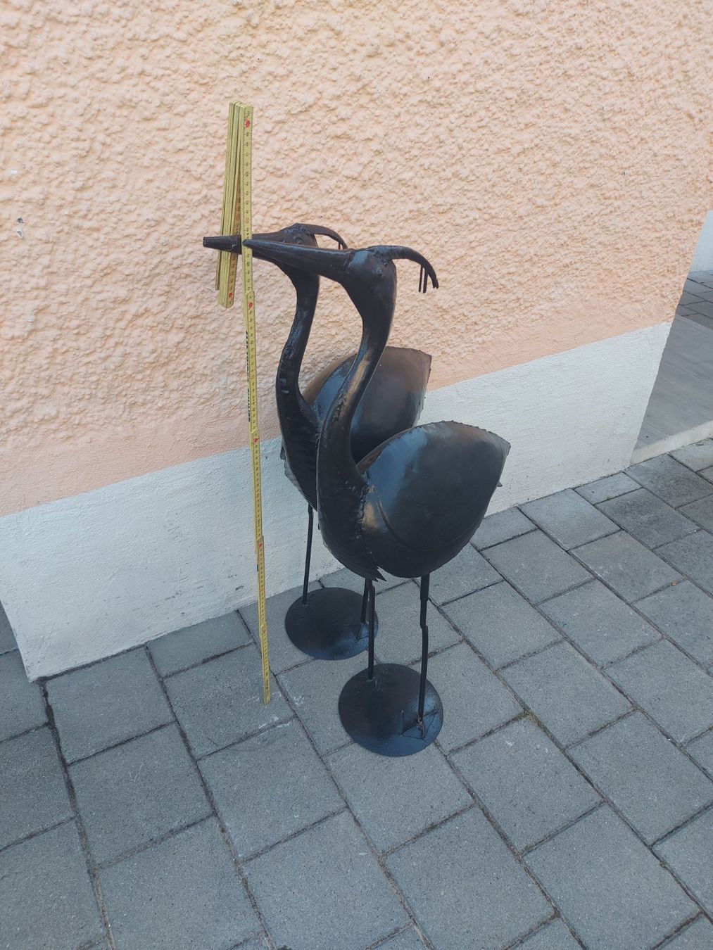Alle Dekorationen: Eiserne Reiher Garten Deko 2er Set 90cm hoch – Gebraucht aus Rheinau von profitronic.shop 6