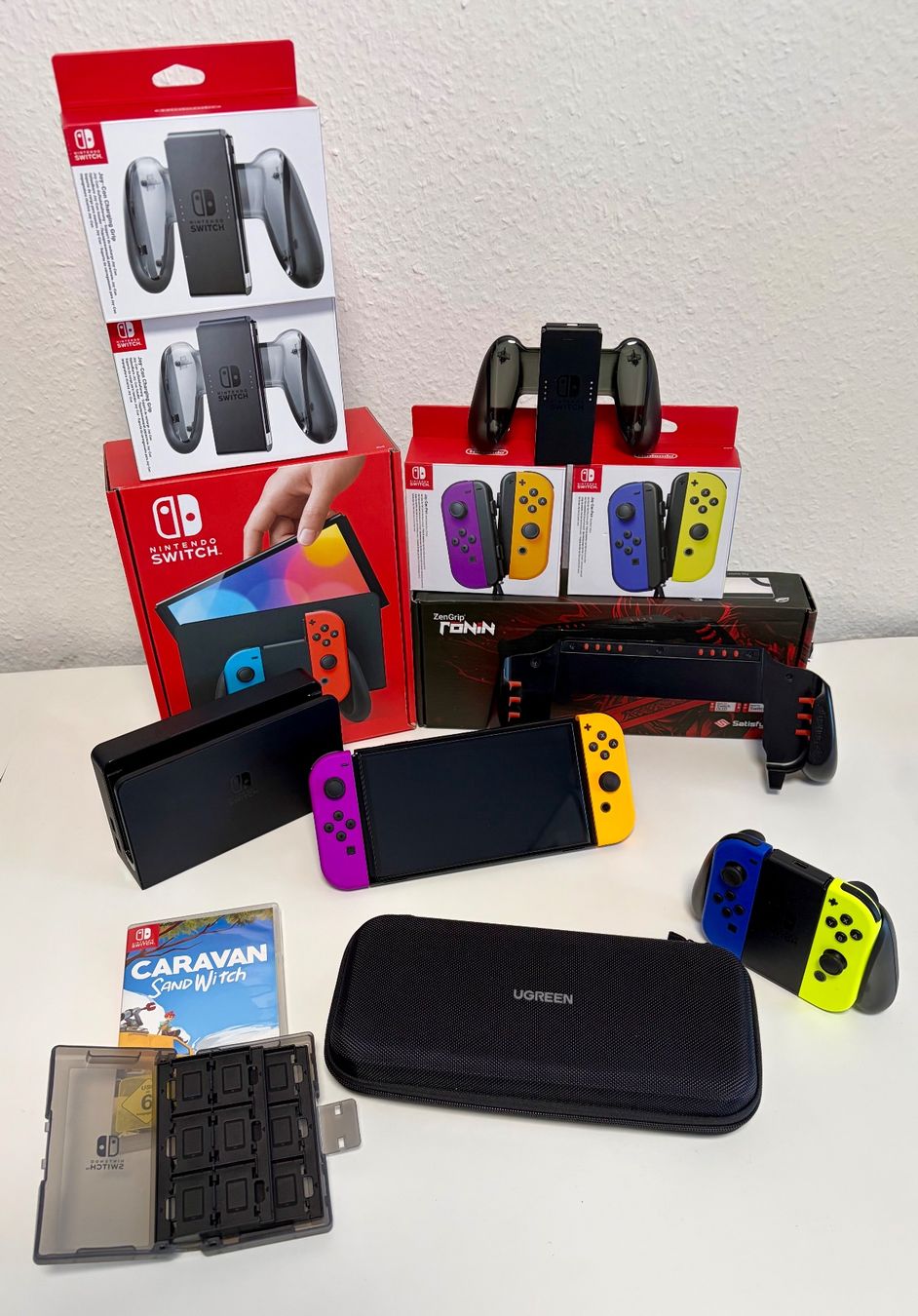 Nintendo Console: Nintendo Switch OLED mit div. Zubehör – Usato da Zürich venduto da Wolpe23 2