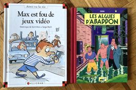 2 livres enfant petit format pour voyager