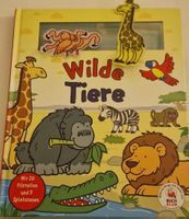 Kinderbuch "Wilde Tiere" mit 20 Filzteilen & 5 Spielszene
