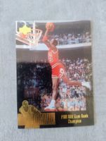 NBA 1995 UPPER DECK JC6 MICHAEL JORDAN 1988 SLAM DUNK CHAMP