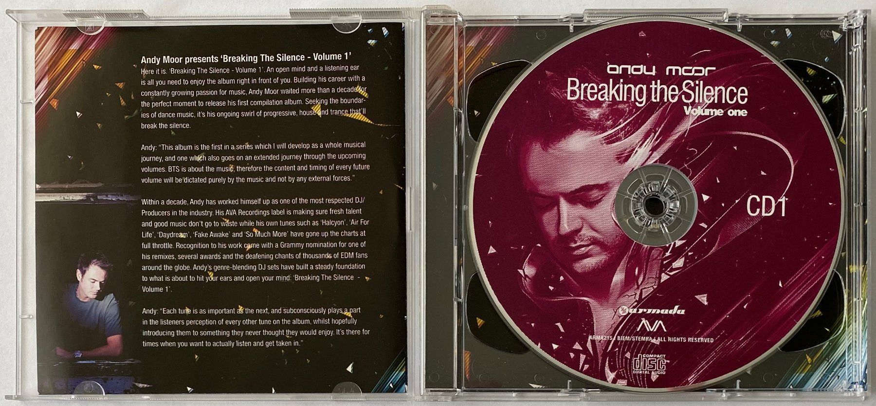 CDs: Andy Moor, Breaking the Silence – Gebraucht aus Flums von Asquillo 2