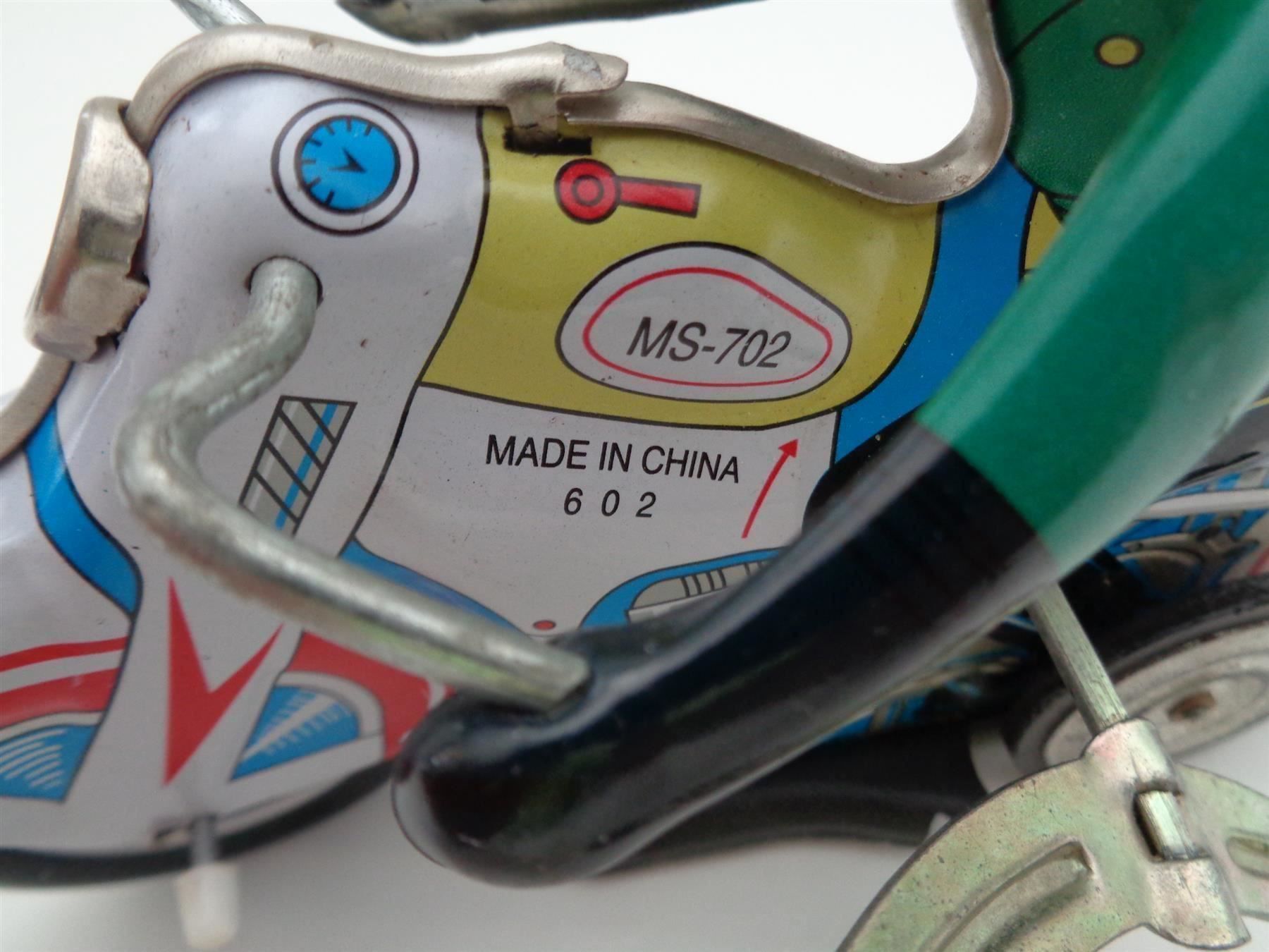 Giocattoli: Altes Blechspielzeug Motorrad MS-702 – Usato da Chur venduto da omonia 7