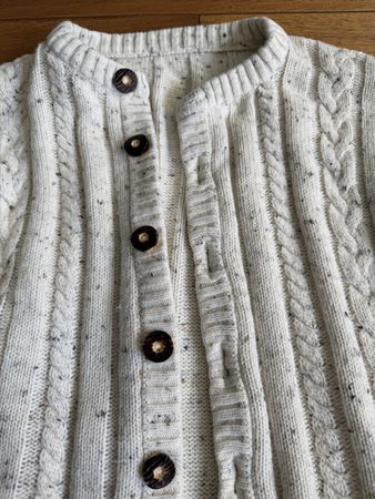 Cardigan in misto lana