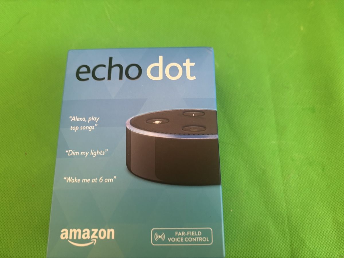 Amazon Systèmes audio & multimédias: Amazon Echo Dot 2. Generation Lautsprecher neuwertig – D'occasion à Kilchberg ZH par bionicdog