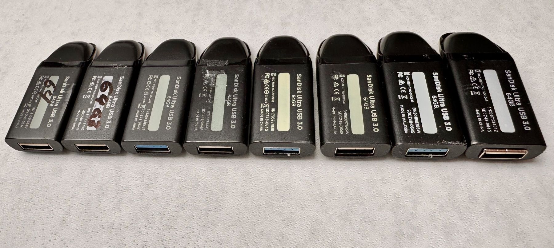 Sandisk USB Sticks: 8x SanDisk USB 3.0 Sticks 64 GB – D'occasion à Hermetschwil-Staffeln par Mobile2013 3