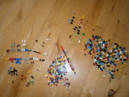 Lego verschiedene Einer