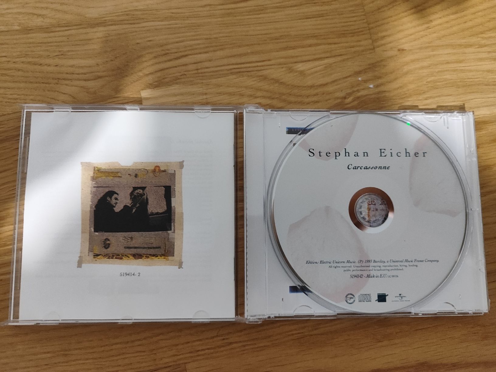 CDs: CD Stephan Eicher Carcassonne – Gebraucht aus Vétroz von mrcl01 1